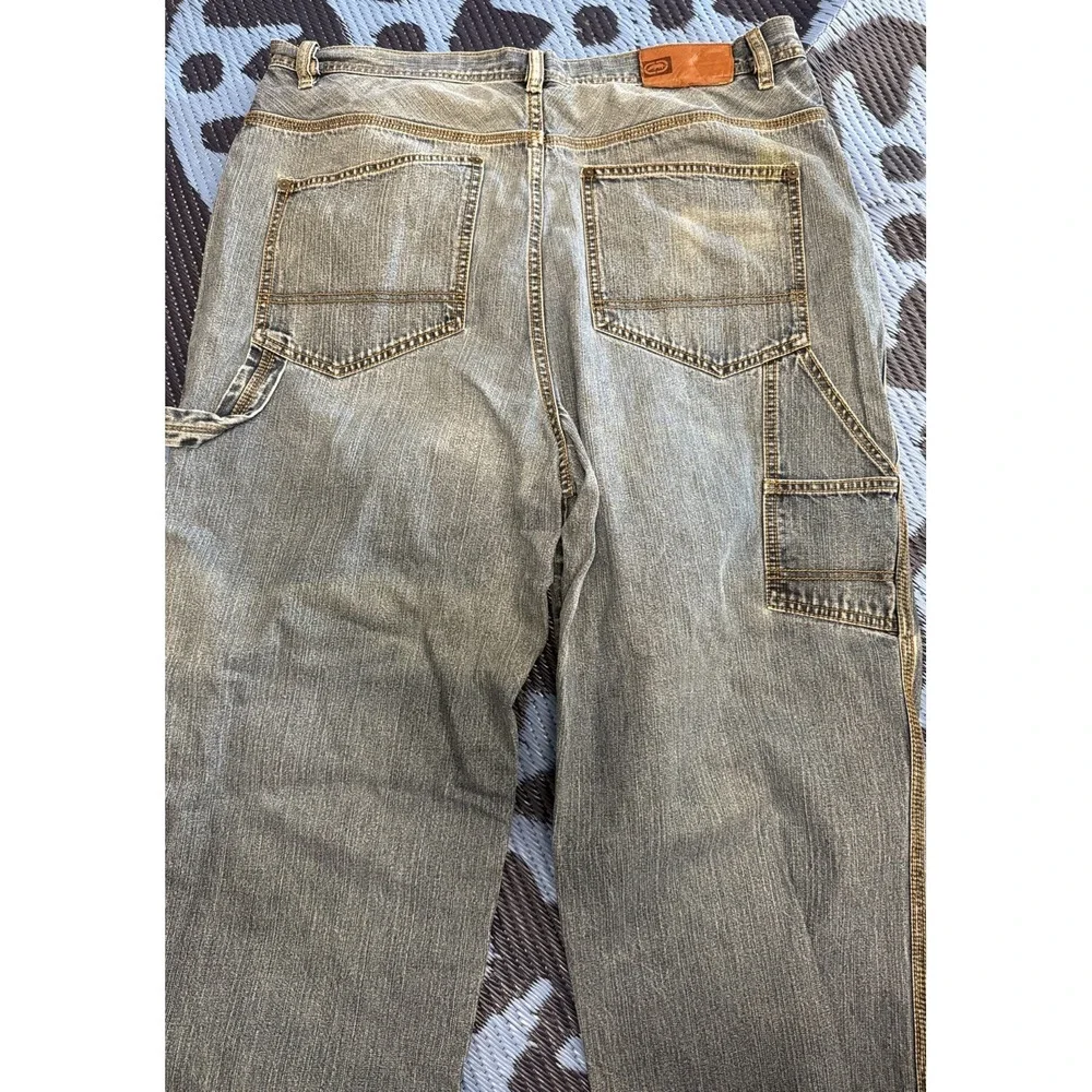 Vintage Ecko‎ Unltd Carpenter Jeans Mens 34 Baggy Y2K Skate Hip Hop Denim
